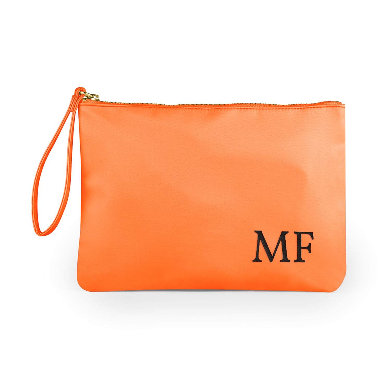 Pochette con laccetto da polso personalizzata con nome, iniziali o testo