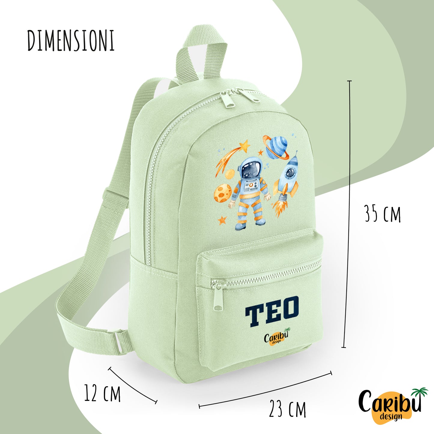 Zainetto da bambino/bambina personalizzato