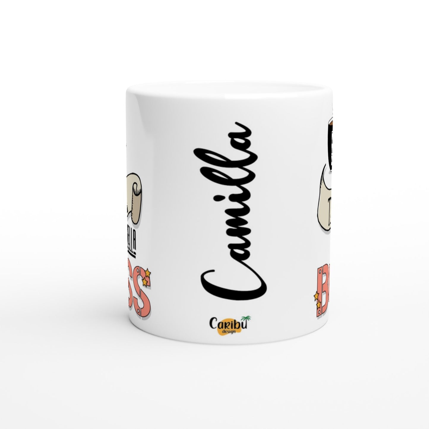 Tazza Boss Uomo / Donna Personalizzata con Nome - Mug Capo Ufficio Lavoro