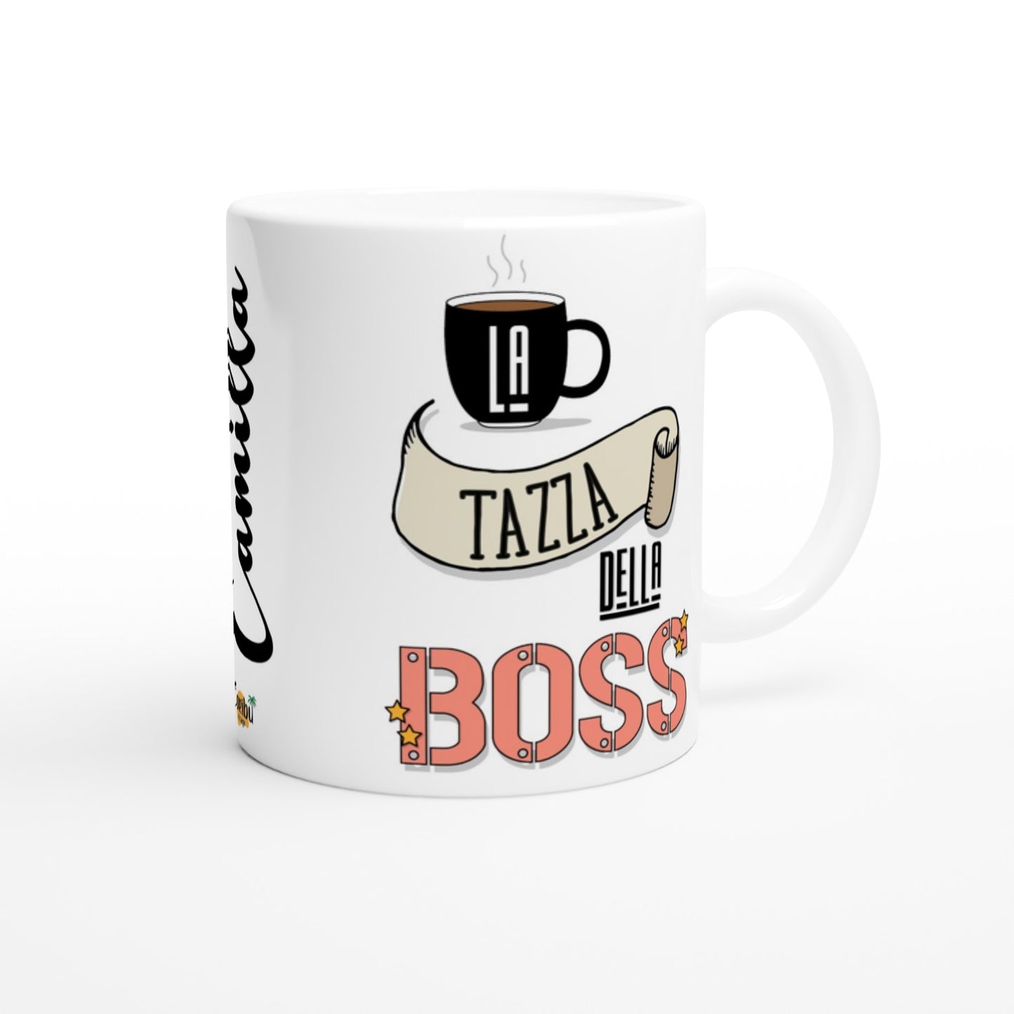 Tazza Boss Uomo / Donna Personalizzata con Nome - Mug Capo Ufficio Lavoro