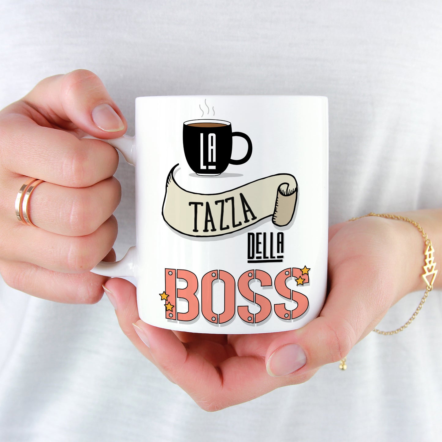 Tazza Boss Uomo / Donna Personalizzata con Nome - Mug Capo Ufficio Lavoro