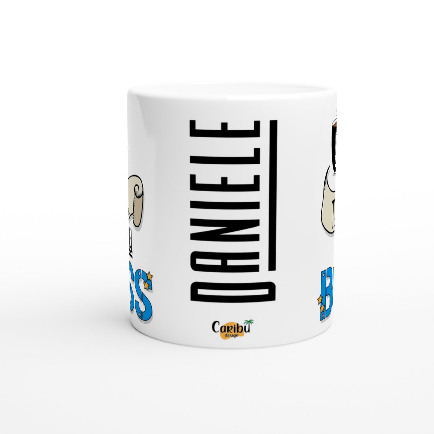 Tazza Boss Uomo / Donna Personalizzata con Nome - Mug Capo Ufficio Lavoro