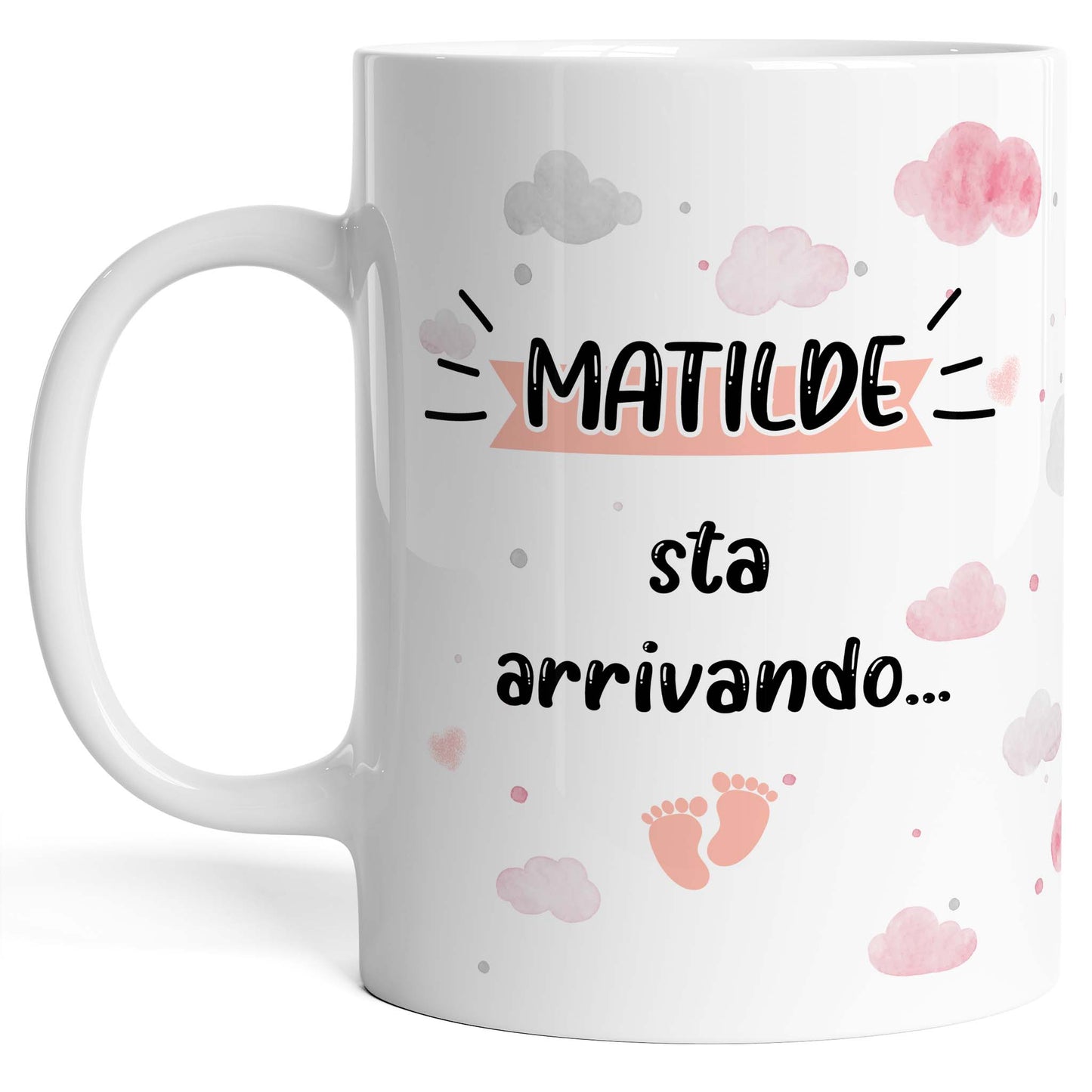 Tazza personalizzata futura mamma / futuro papà