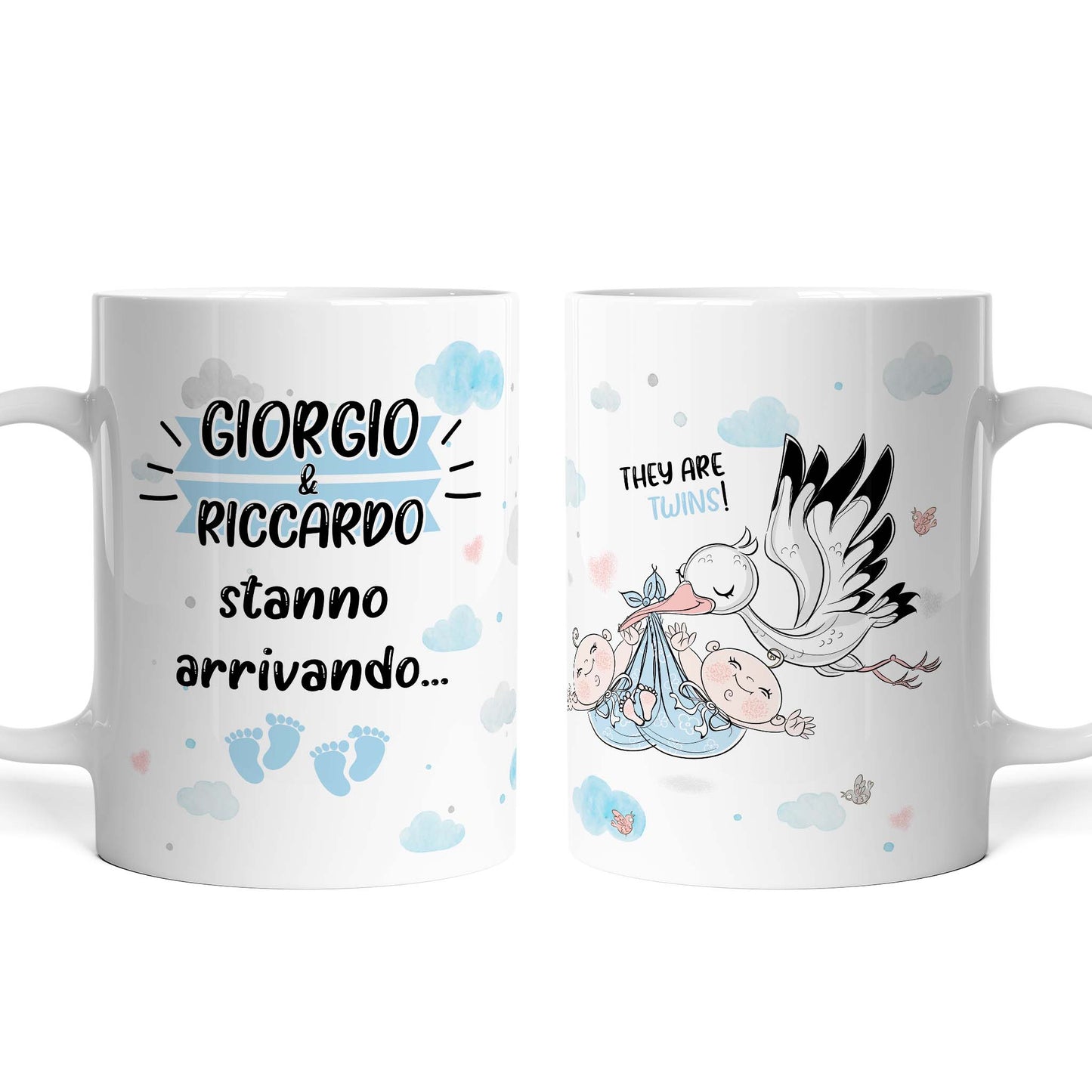 Tazza personalizzata futura mamma / futuro papà