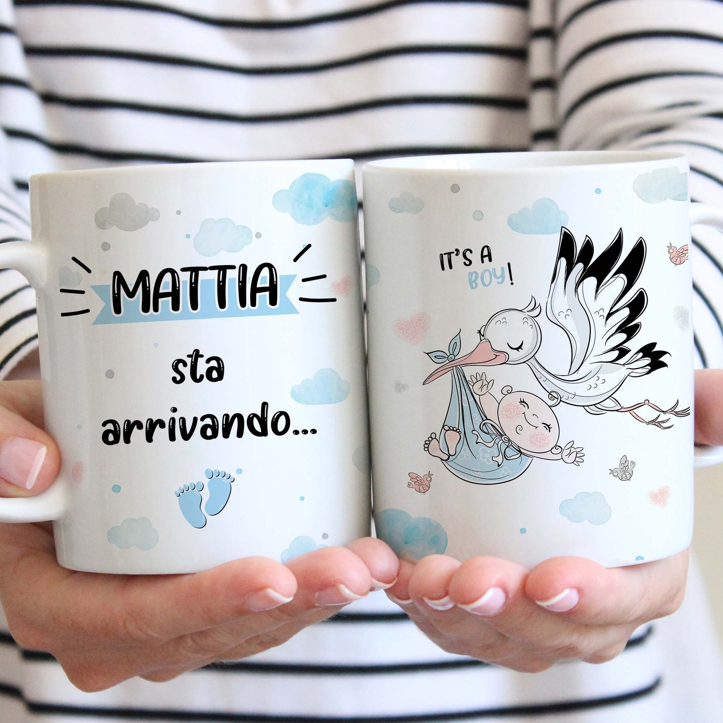 Tazza personalizzata futura mamma / futuro papà