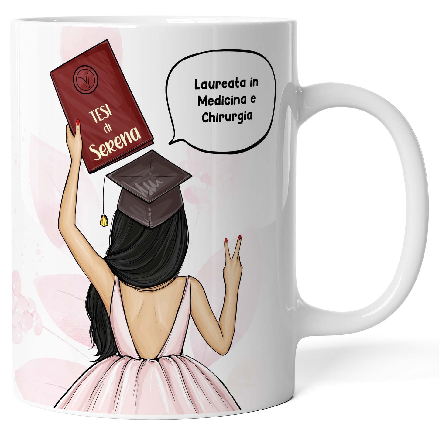 Tazza Personalizzata Laurea Donna