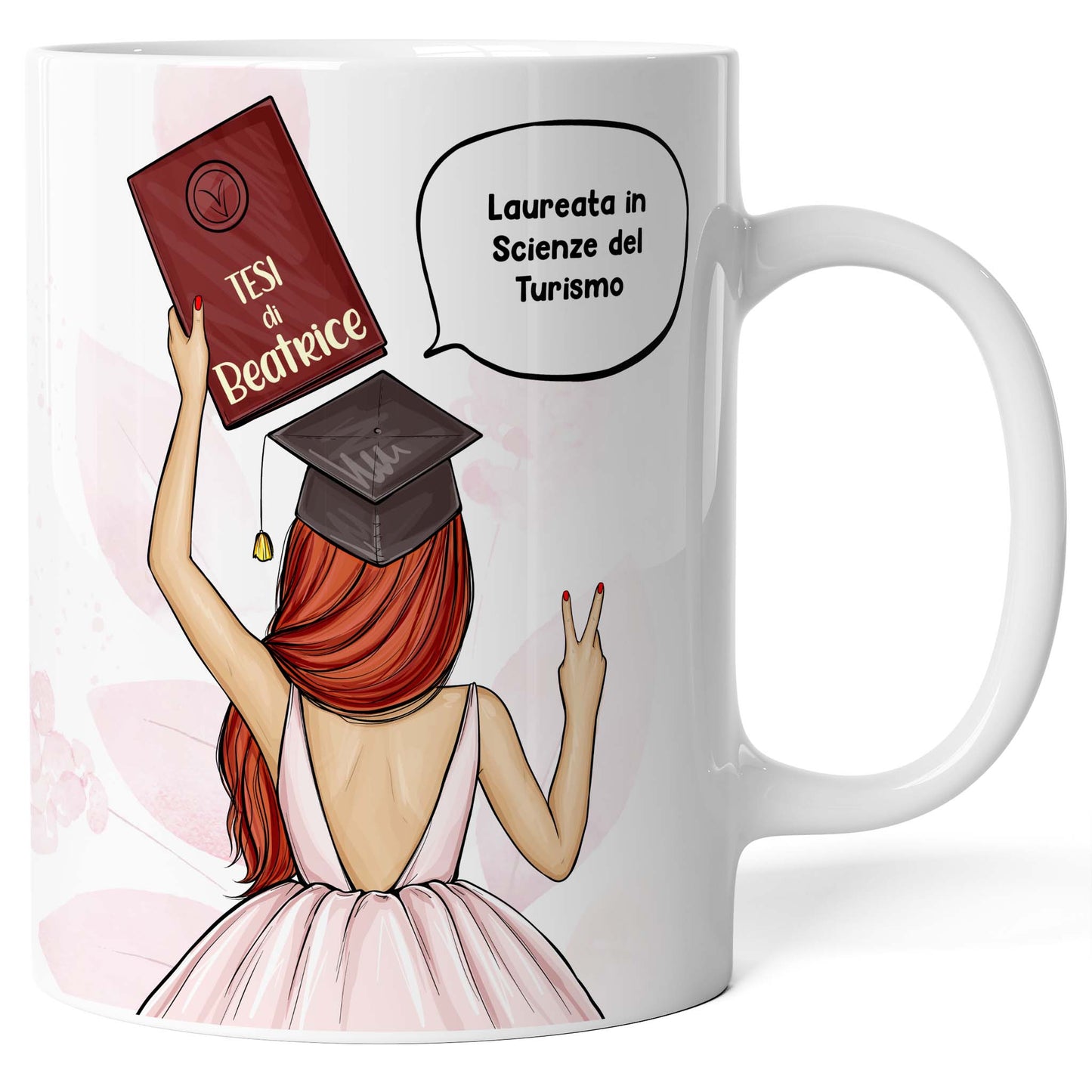 Tazza Personalizzata Laurea Donna