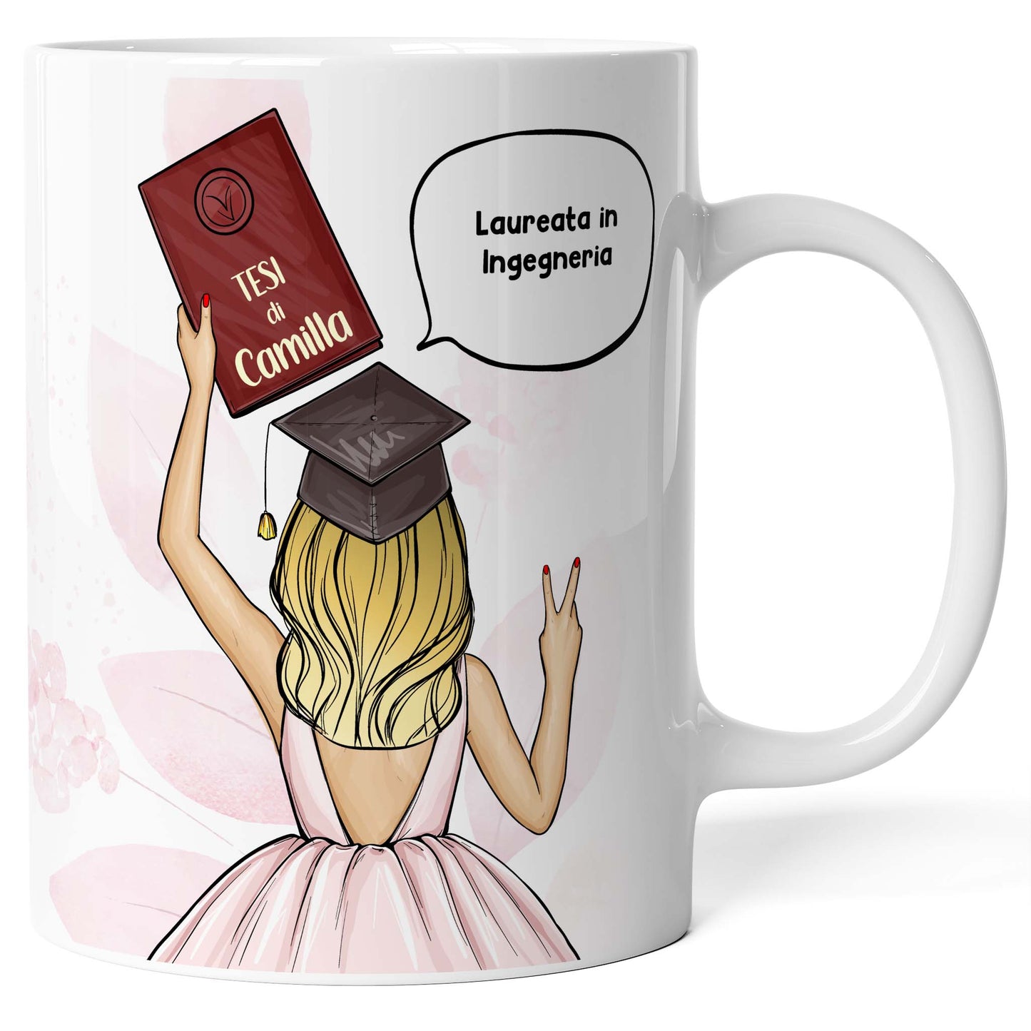 Tazza Personalizzata Laurea Donna