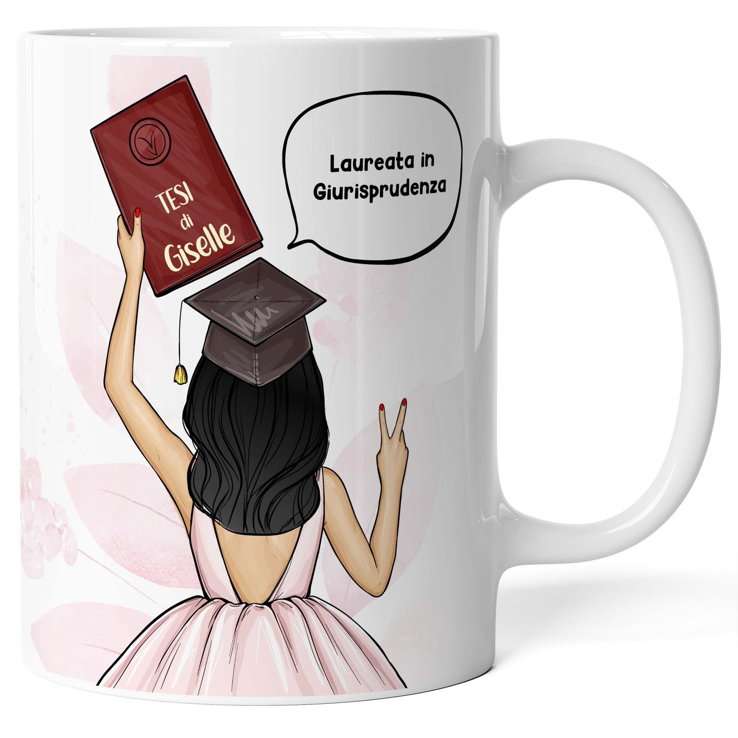 Tazza Personalizzata Laurea Donna