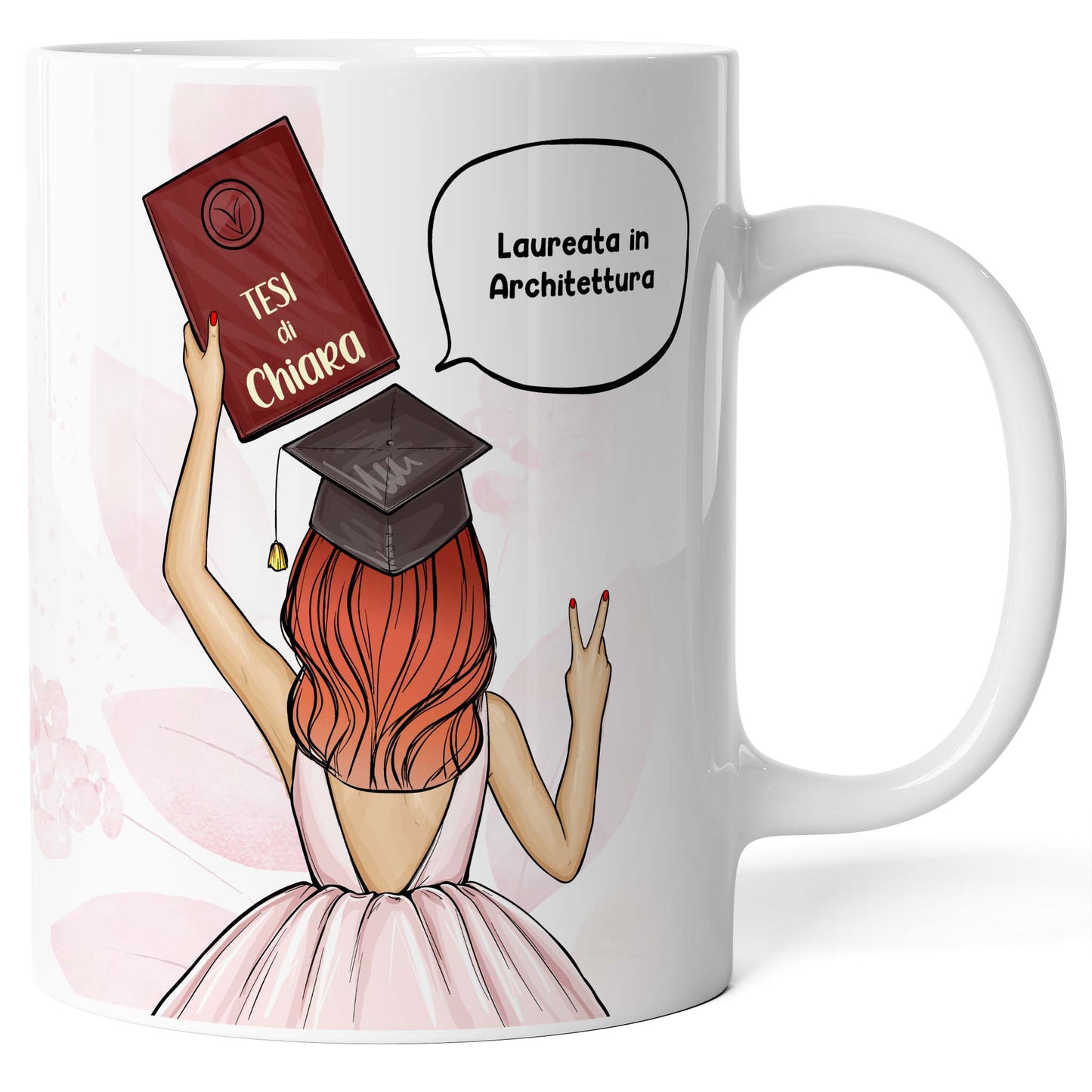 Tazza Personalizzata Laurea Donna