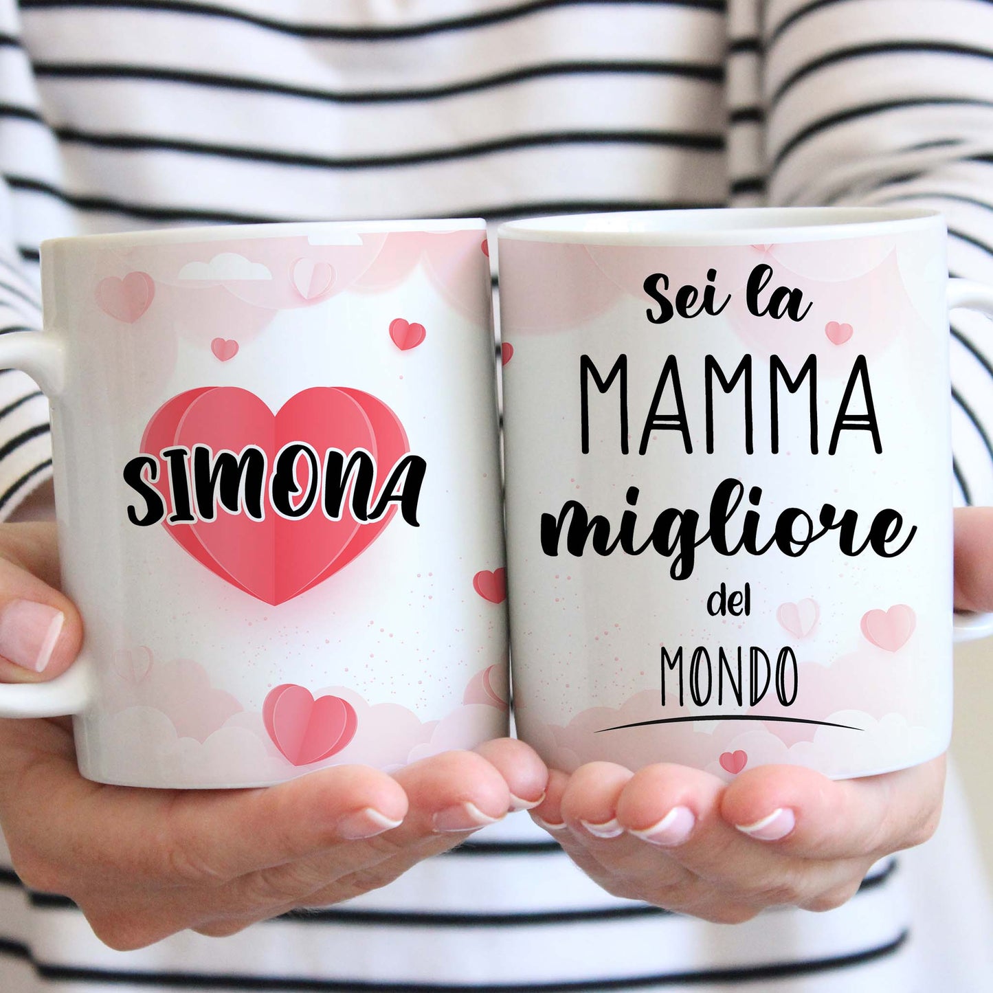 Tazza Personalizzata Mamma Migliore del Mondo