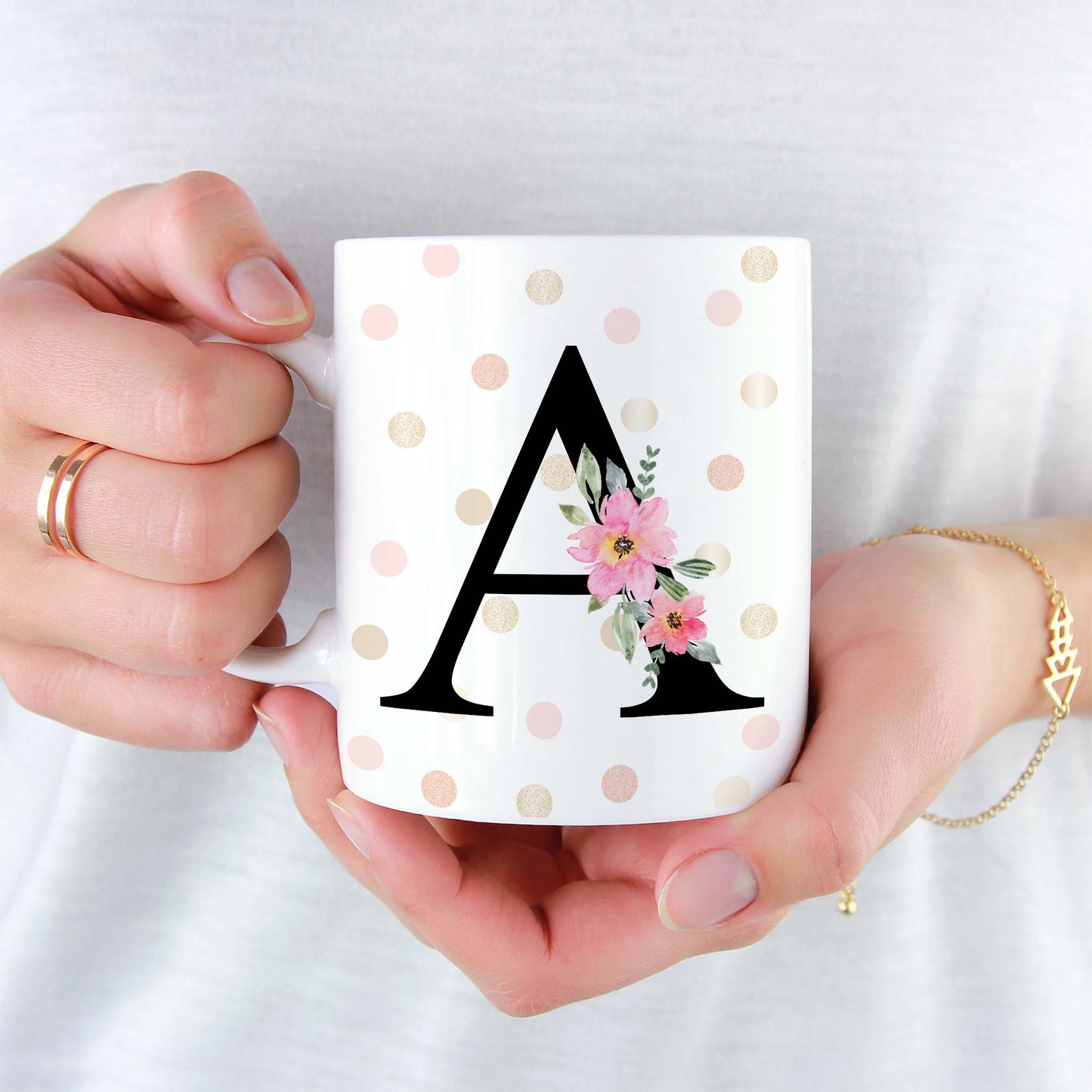 Tazza con Iniziale / Lettera Alfabeto (dalla A alla Z)