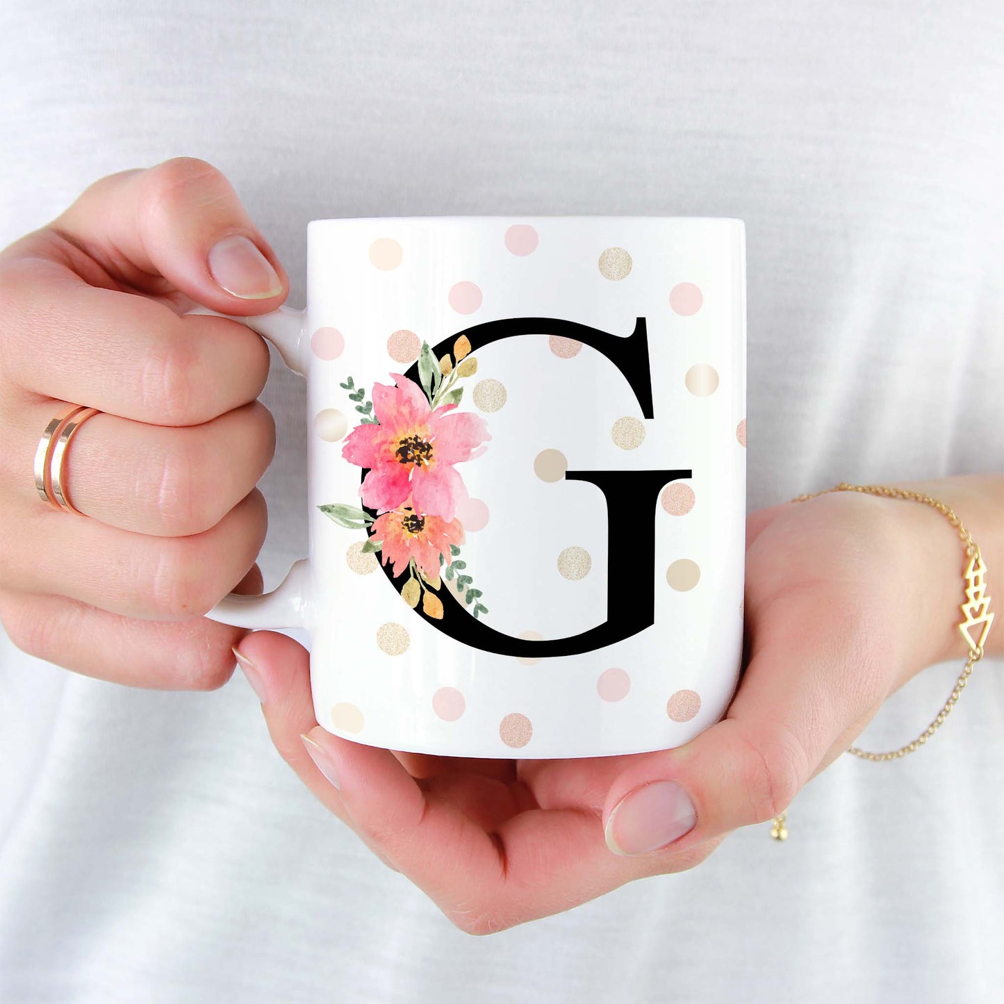 Tazza con Iniziale / Lettera Alfabeto (dalla A alla Z)