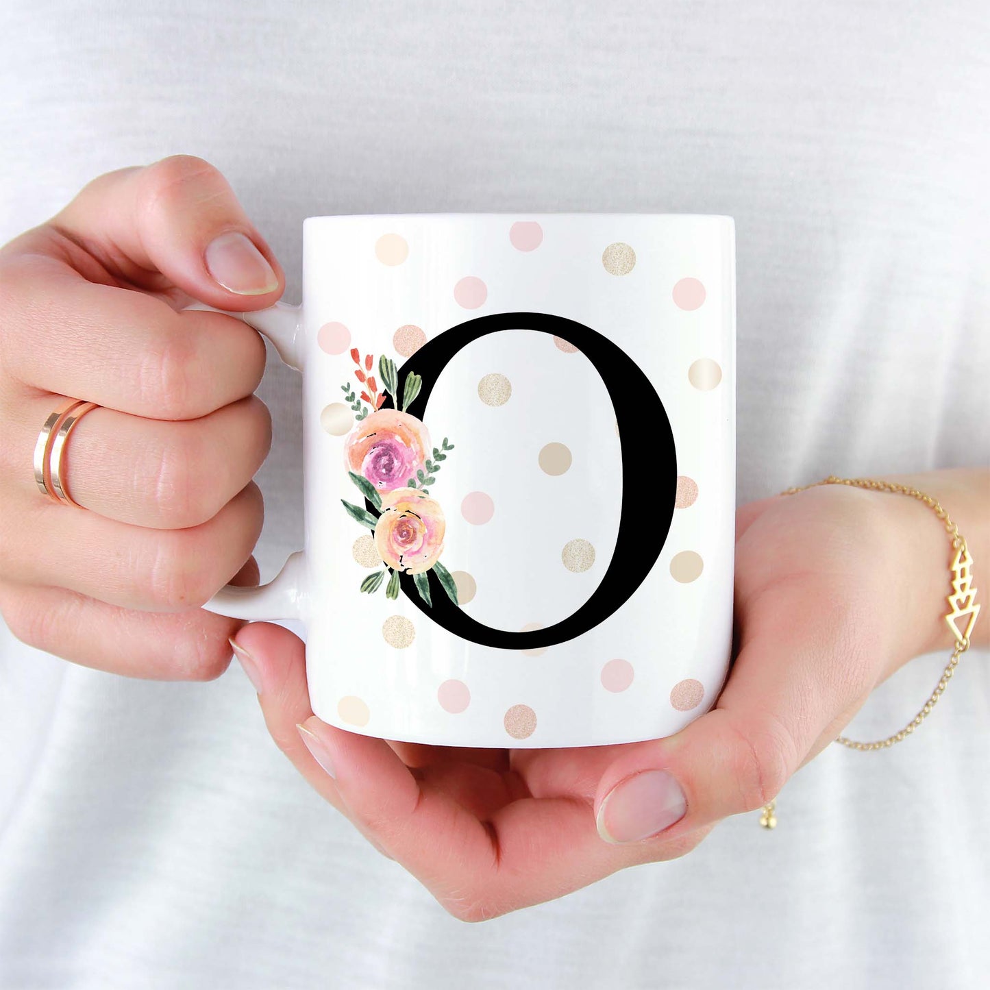 Tazza con Iniziale / Lettera Alfabeto (dalla A alla Z)