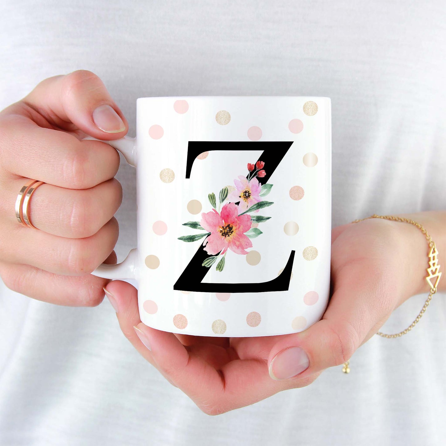 Tazza con Iniziale / Lettera Alfabeto (dalla A alla Z)