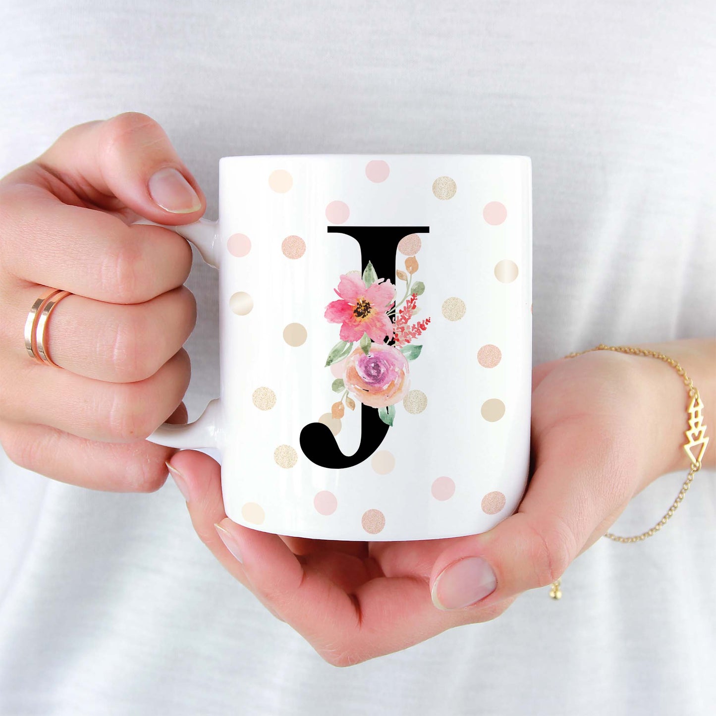 Tazza con Iniziale / Lettera Alfabeto (dalla A alla Z)
