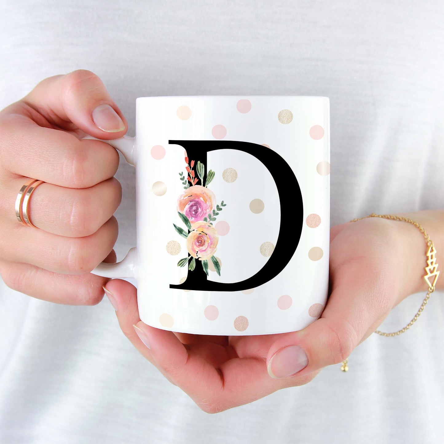 Tazza con Iniziale / Lettera Alfabeto (dalla A alla Z)
