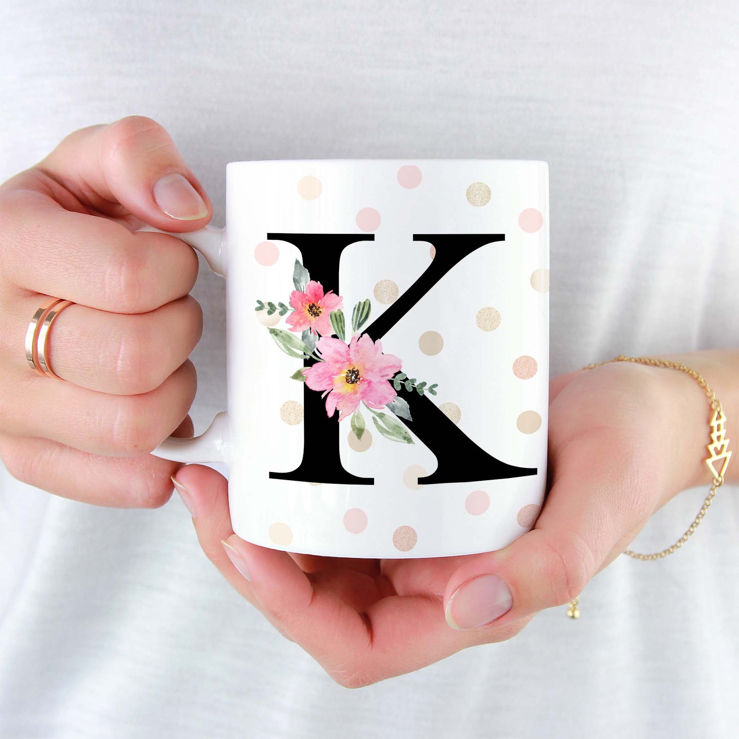 Tazza con Iniziale / Lettera Alfabeto (dalla A alla Z)