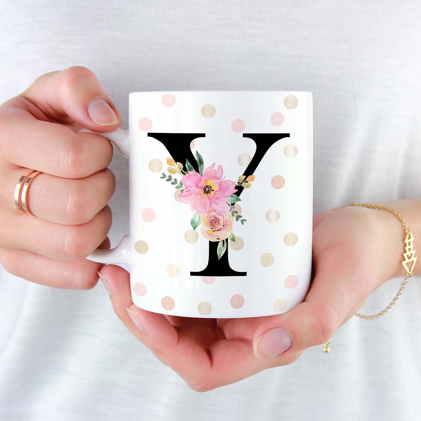 Tazza con Iniziale / Lettera Alfabeto (dalla A alla Z)