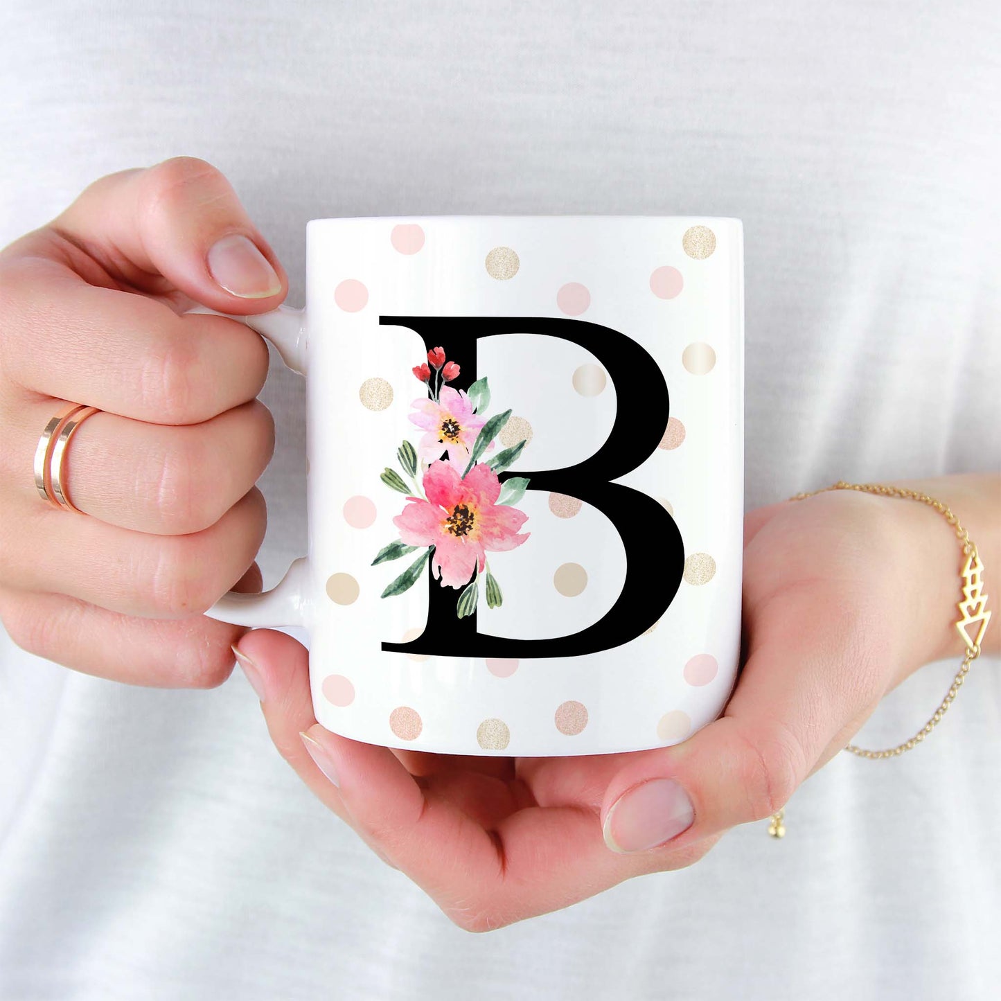 Tazza con Iniziale / Lettera Alfabeto (dalla A alla Z)