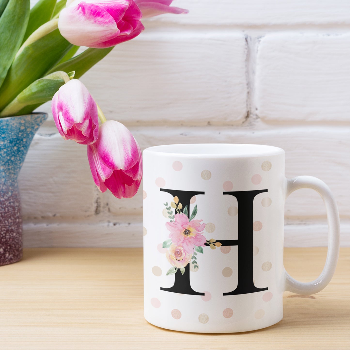 Tazza con Iniziale / Lettera Alfabeto (dalla A alla Z)
