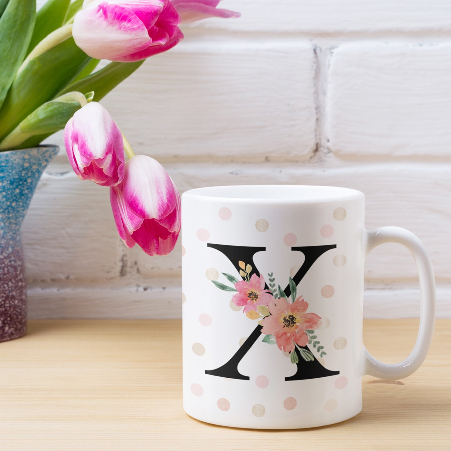 Tazza con Iniziale / Lettera Alfabeto (dalla A alla Z)