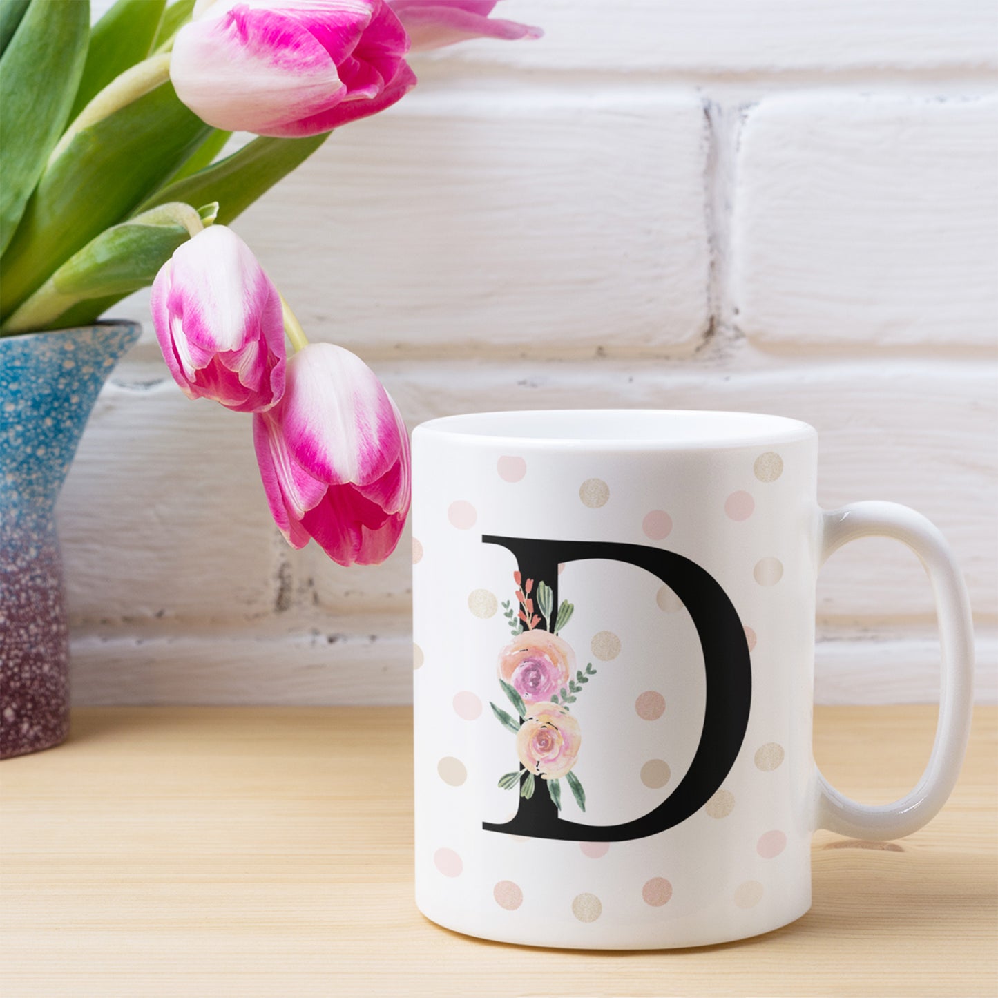 Tazza con Iniziale / Lettera Alfabeto (dalla A alla Z)