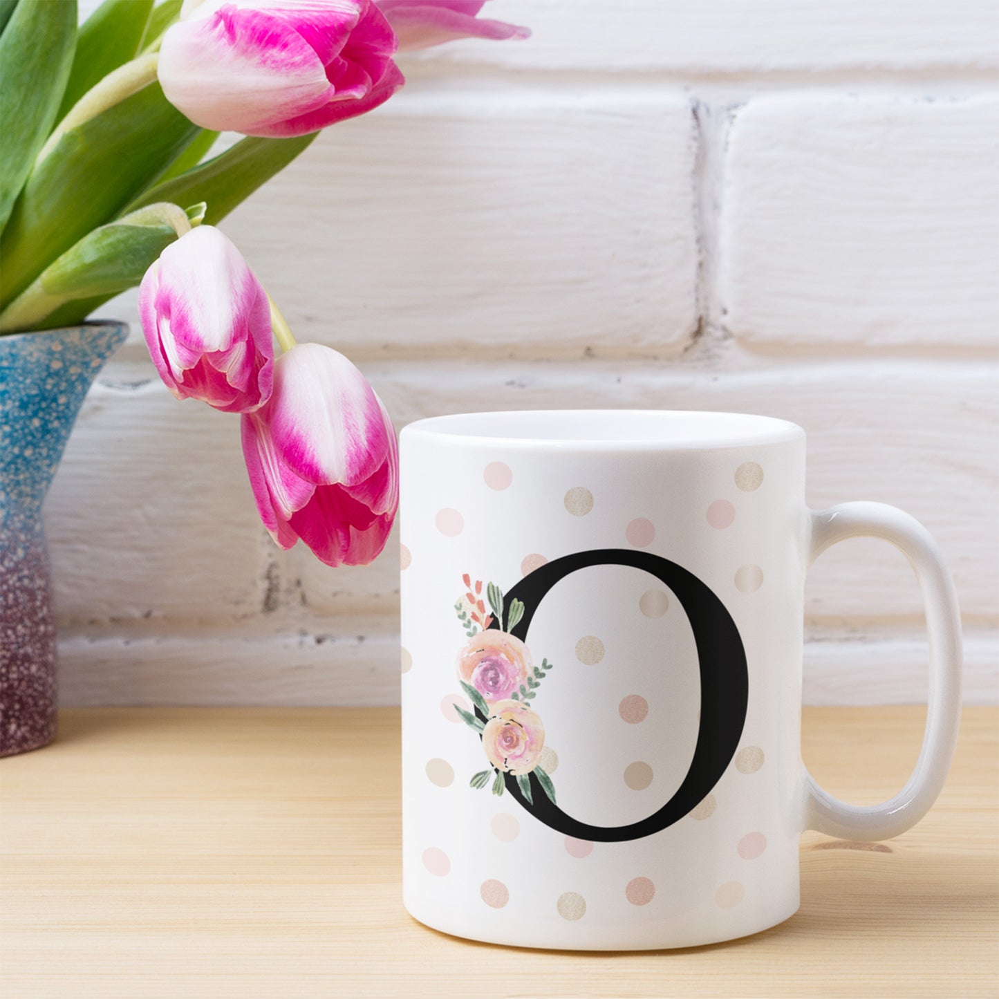 Tazza con Iniziale / Lettera Alfabeto (dalla A alla Z)