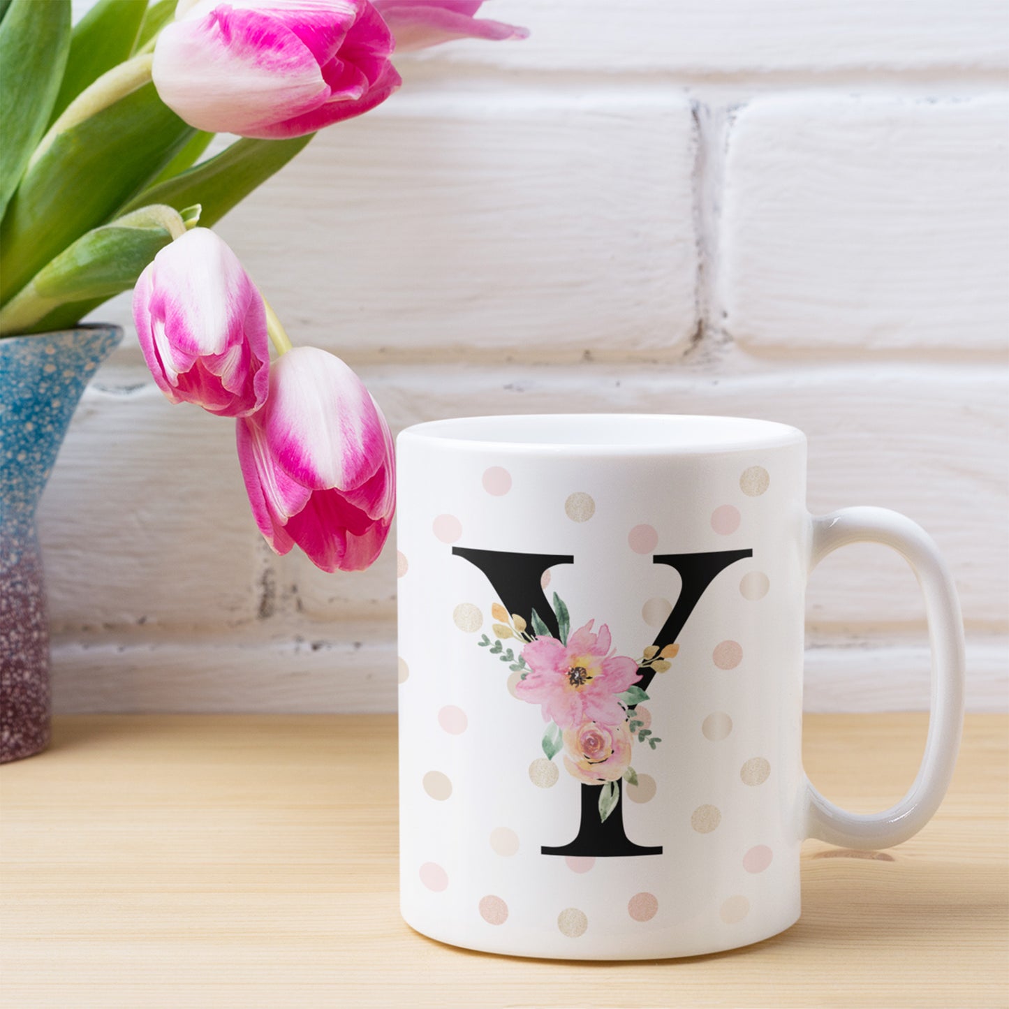 Tazza con Iniziale / Lettera Alfabeto (dalla A alla Z)