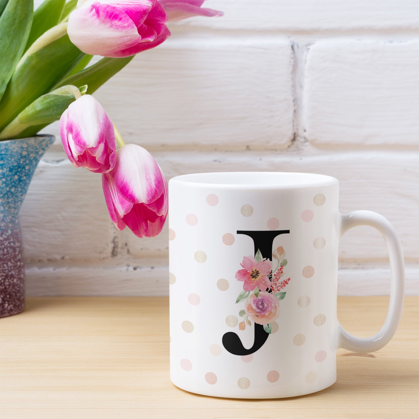 Tazza con Iniziale / Lettera Alfabeto (dalla A alla Z)