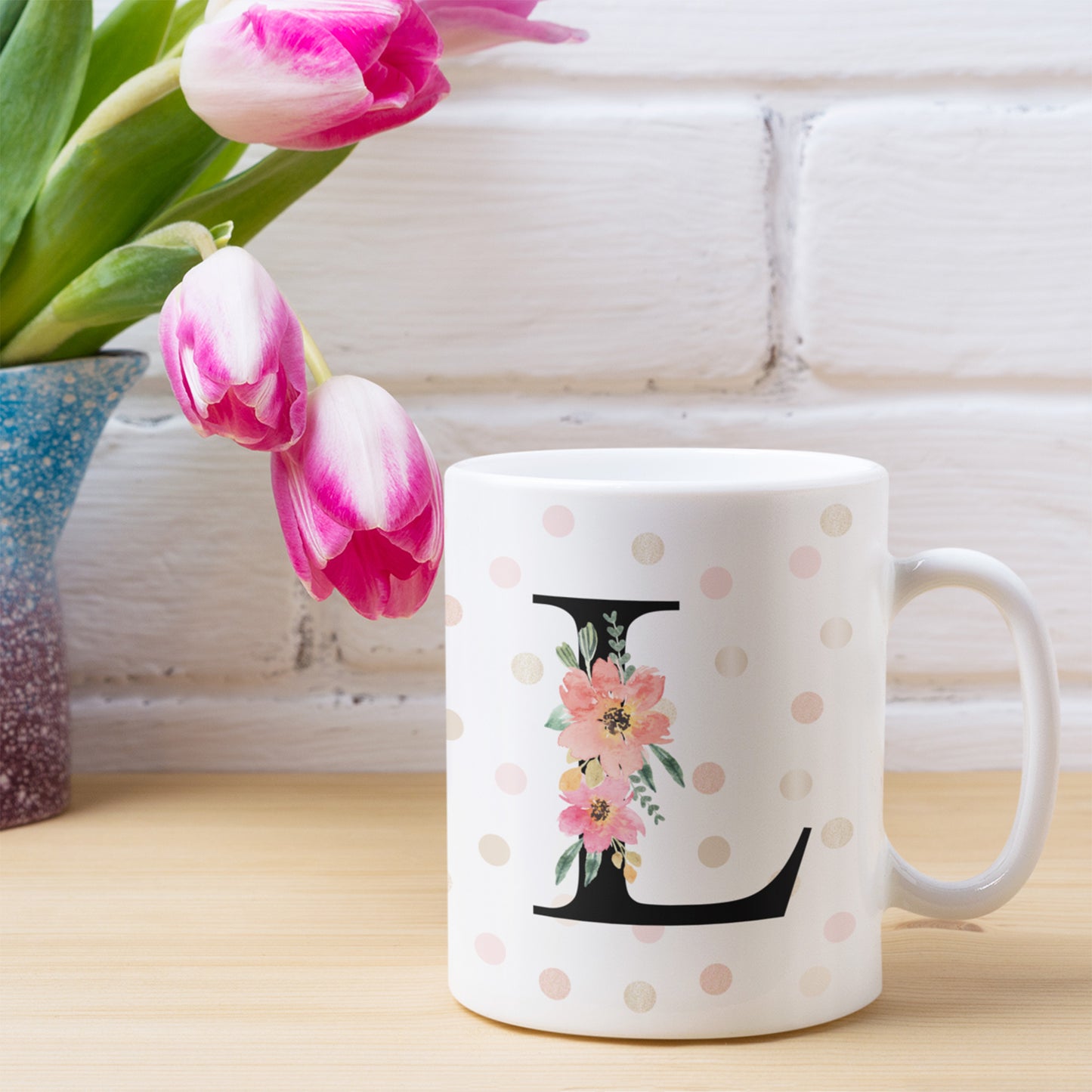 Tazza con Iniziale / Lettera Alfabeto (dalla A alla Z)