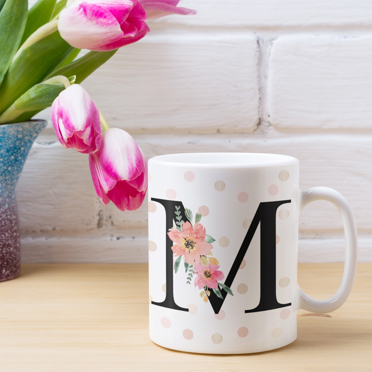 Tazza con Iniziale / Lettera Alfabeto (dalla A alla Z)