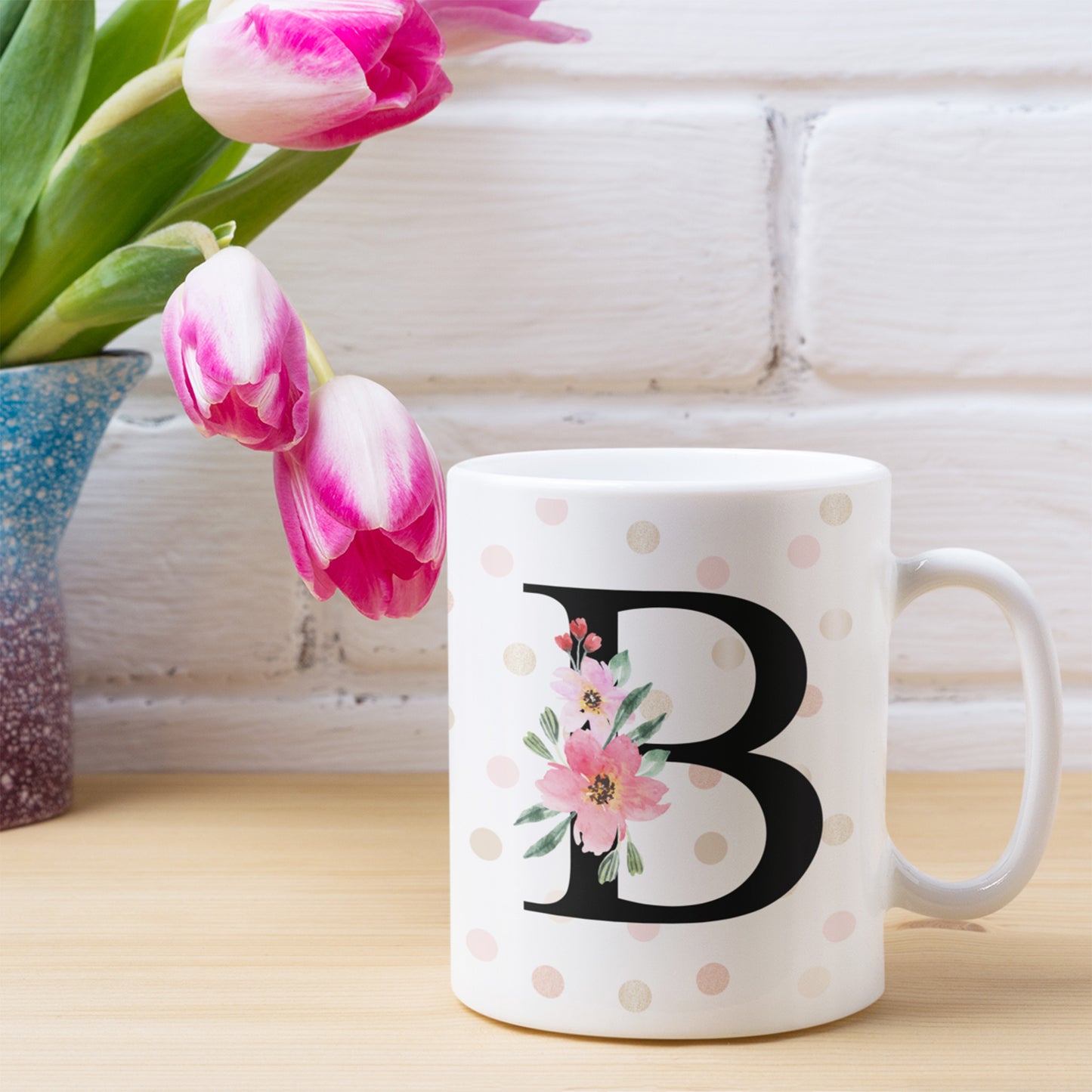 Tazza con Iniziale / Lettera Alfabeto (dalla A alla Z)
