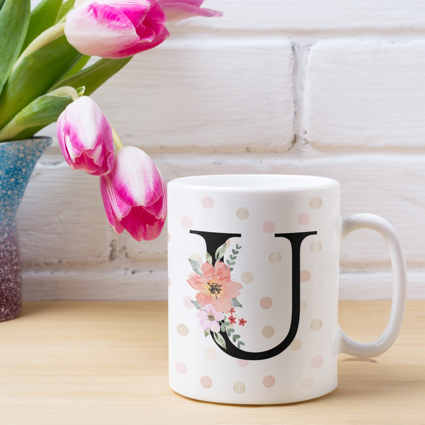 Tazza con Iniziale / Lettera Alfabeto (dalla A alla Z)
