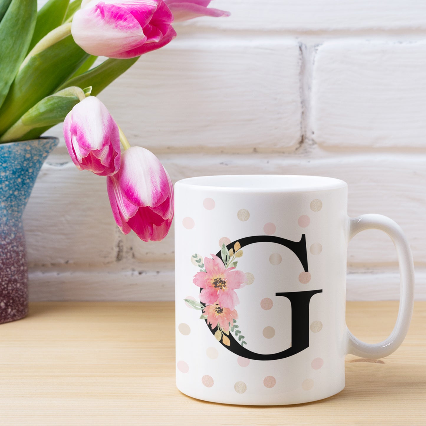 Tazza con Iniziale / Lettera Alfabeto (dalla A alla Z)