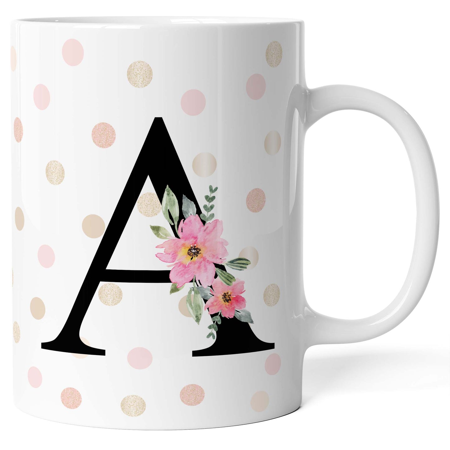 Tazza con Iniziale / Lettera Alfabeto (dalla A alla Z)