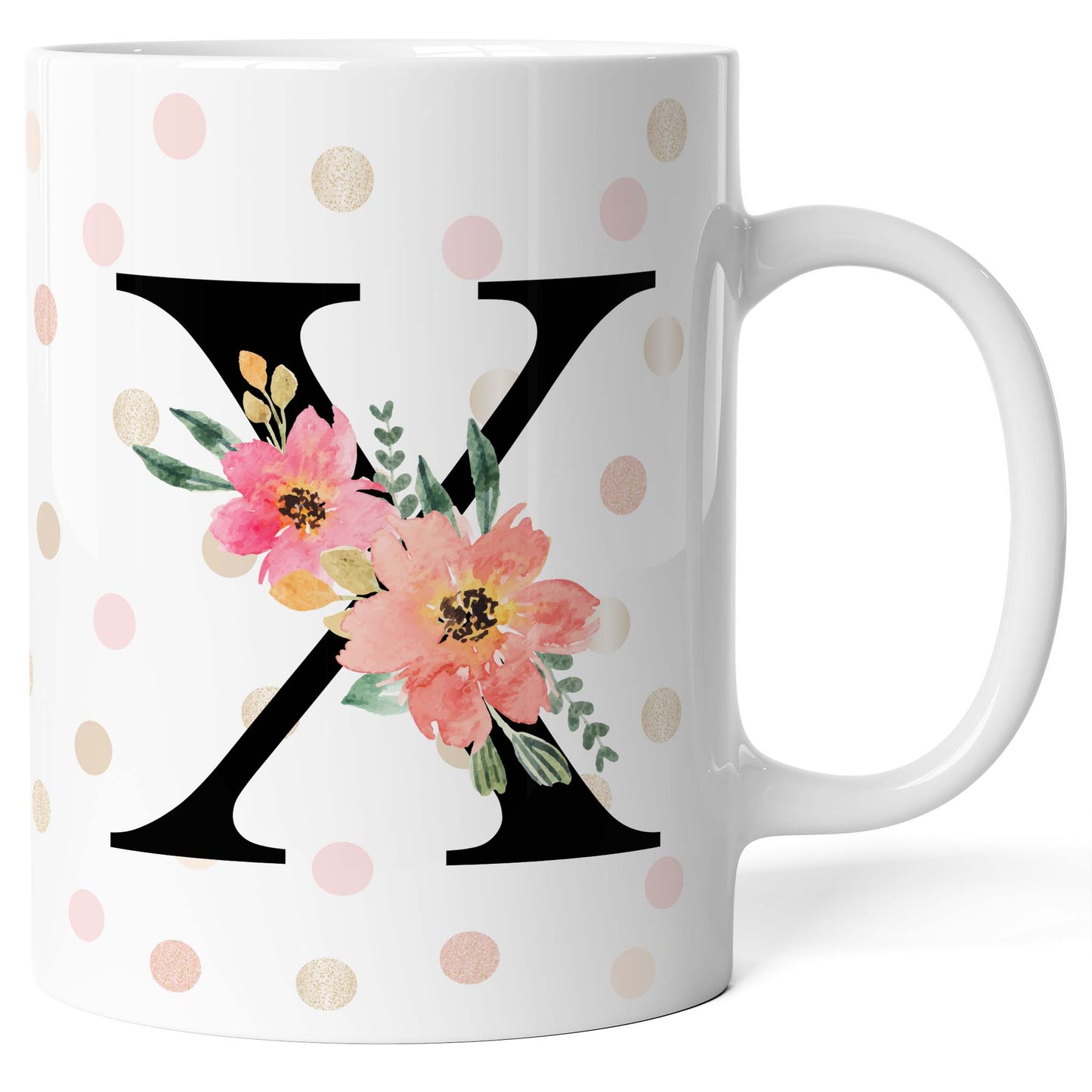 Tazza con Iniziale / Lettera Alfabeto (dalla A alla Z)
