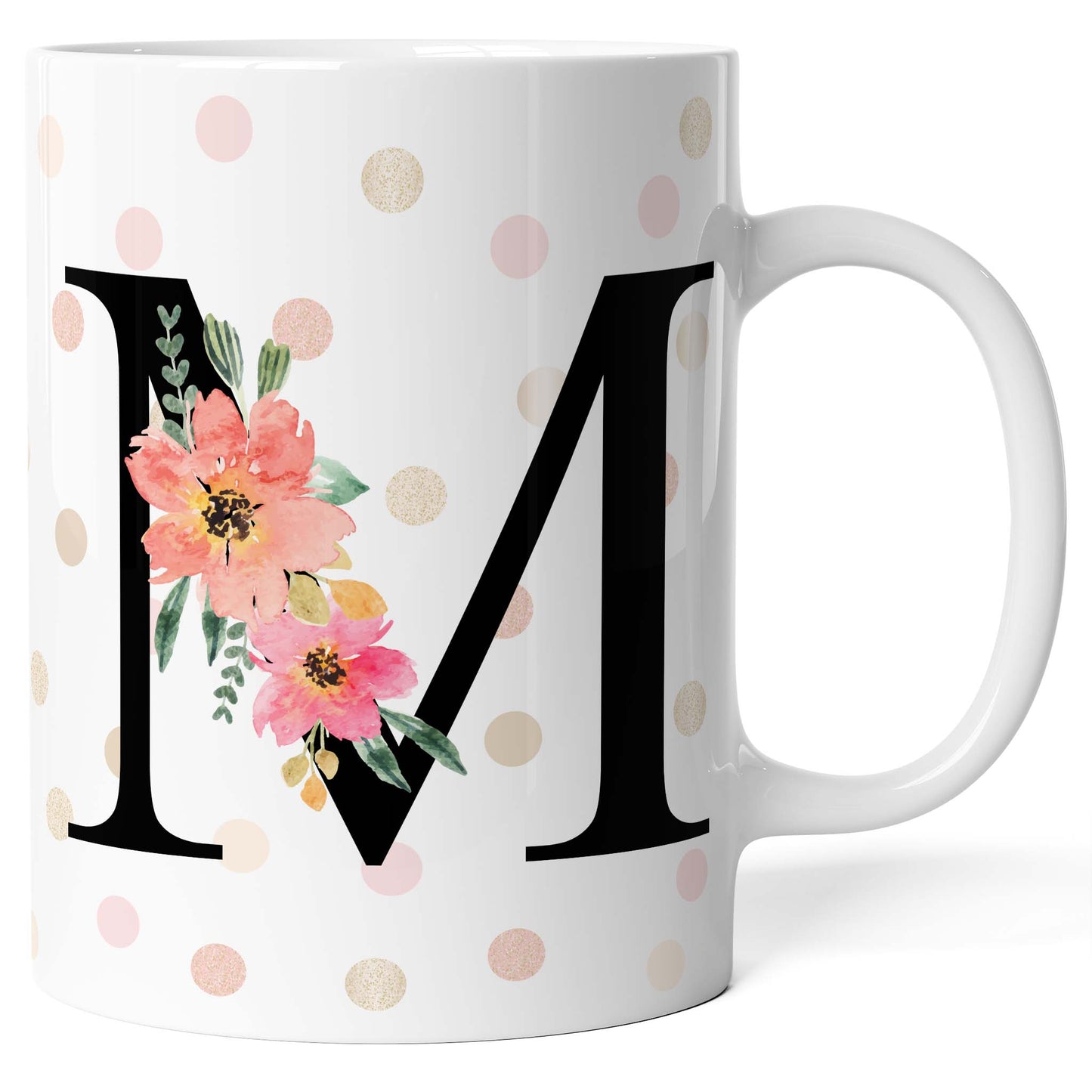 Tazza con Iniziale / Lettera Alfabeto (dalla A alla Z)