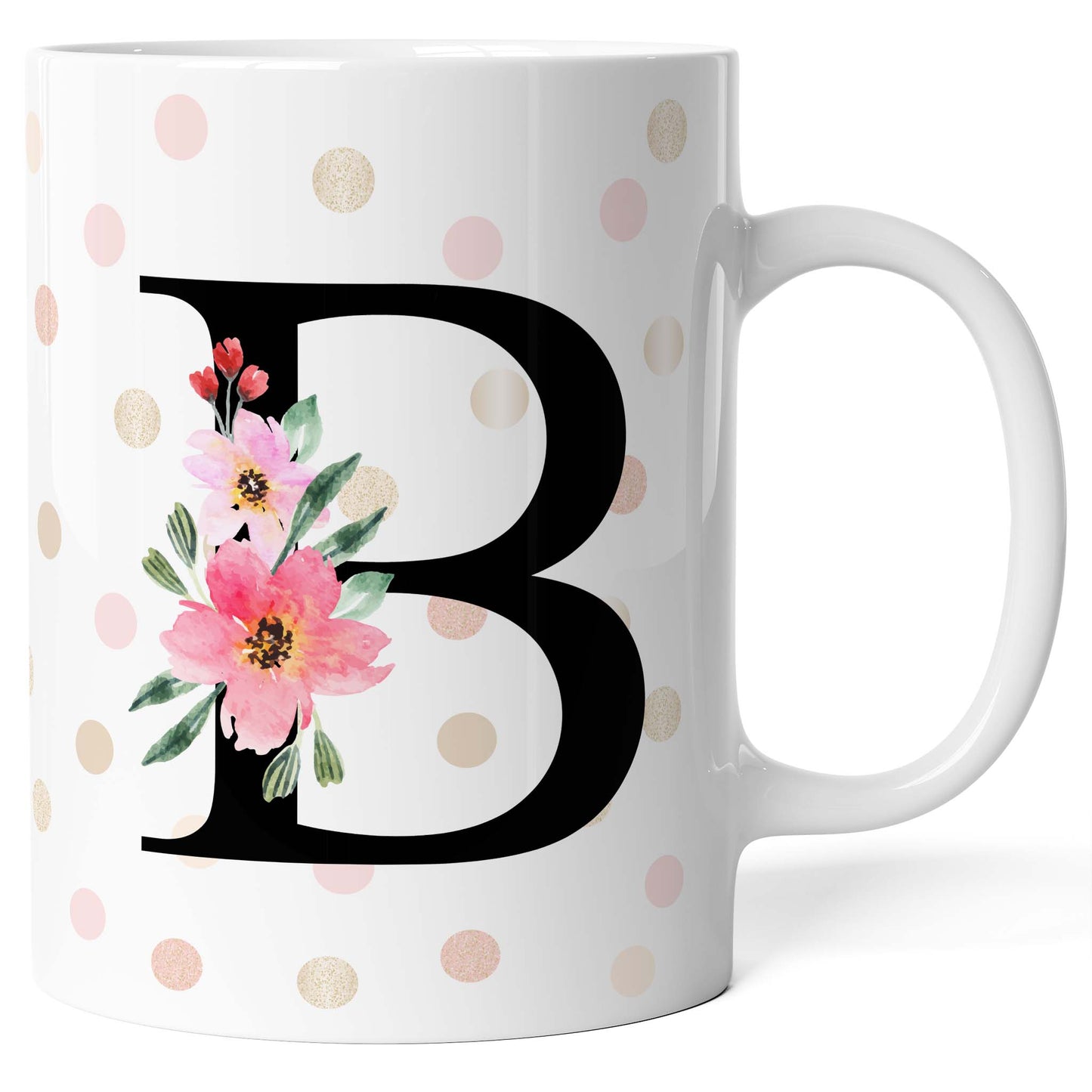 Tazza con Iniziale / Lettera Alfabeto (dalla A alla Z)