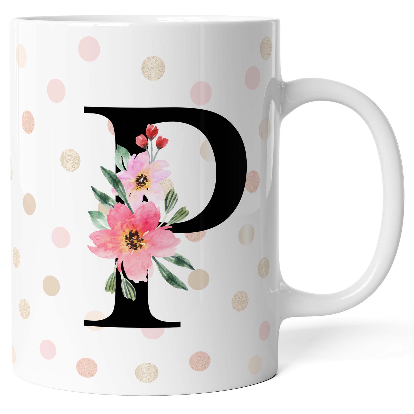 Tazza con Iniziale / Lettera Alfabeto (dalla A alla Z)