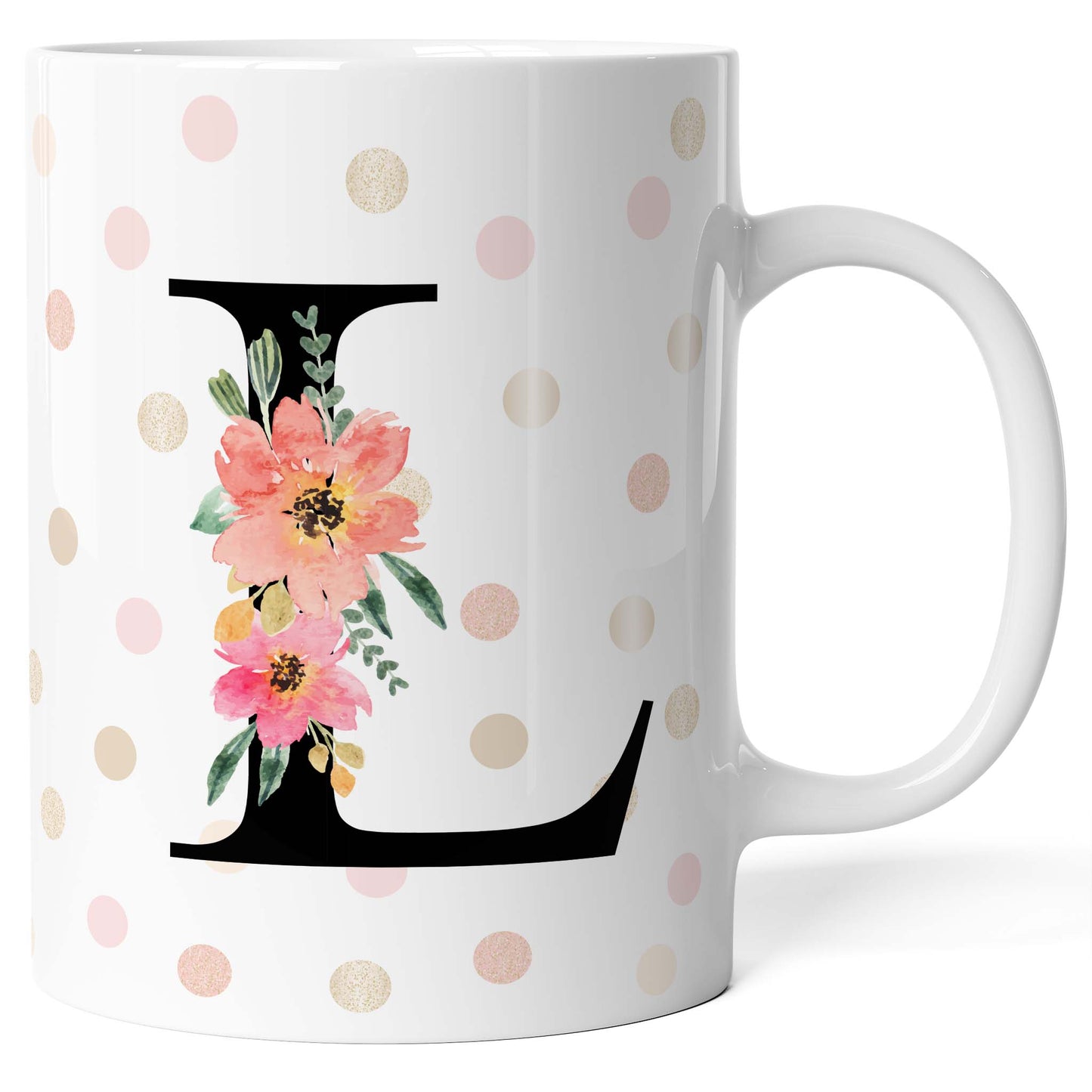 Tazza con Iniziale / Lettera Alfabeto (dalla A alla Z)