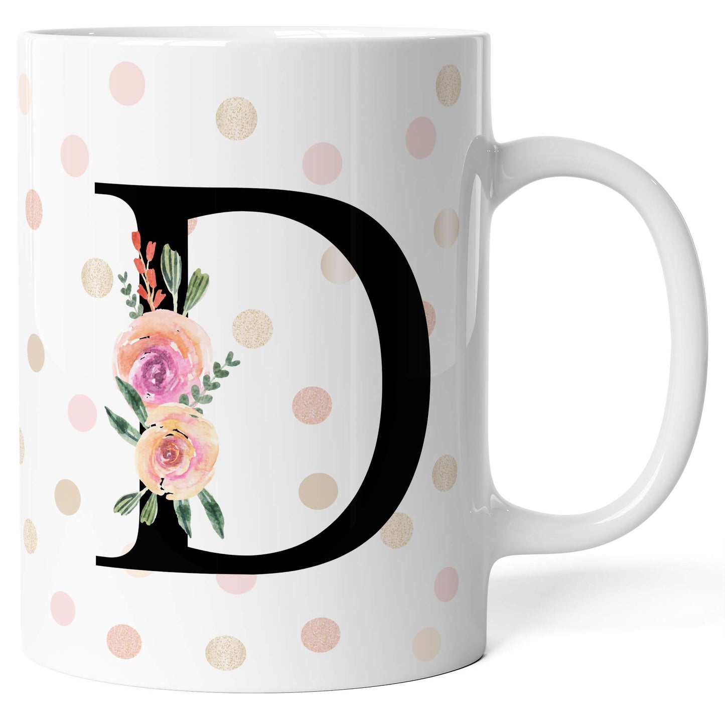 Tazza con Iniziale / Lettera Alfabeto (dalla A alla Z)