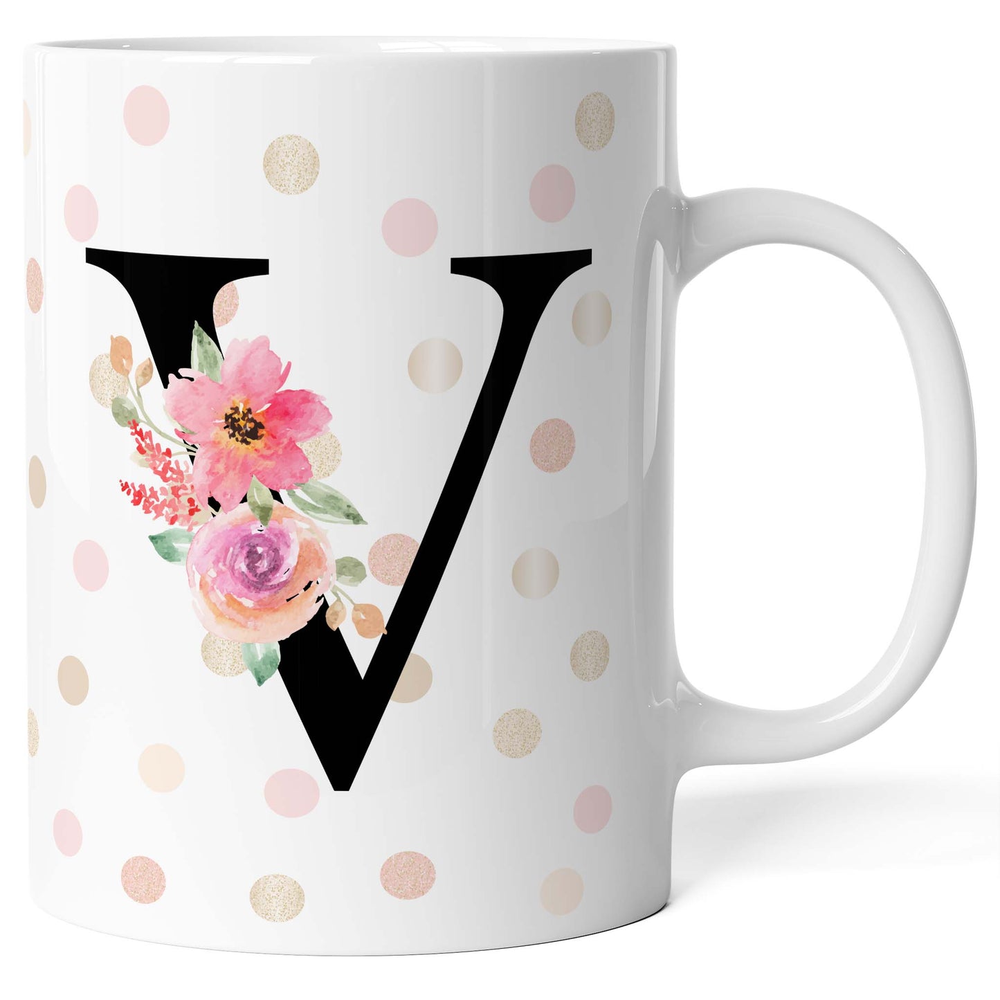 Tazza con Iniziale / Lettera Alfabeto (dalla A alla Z)