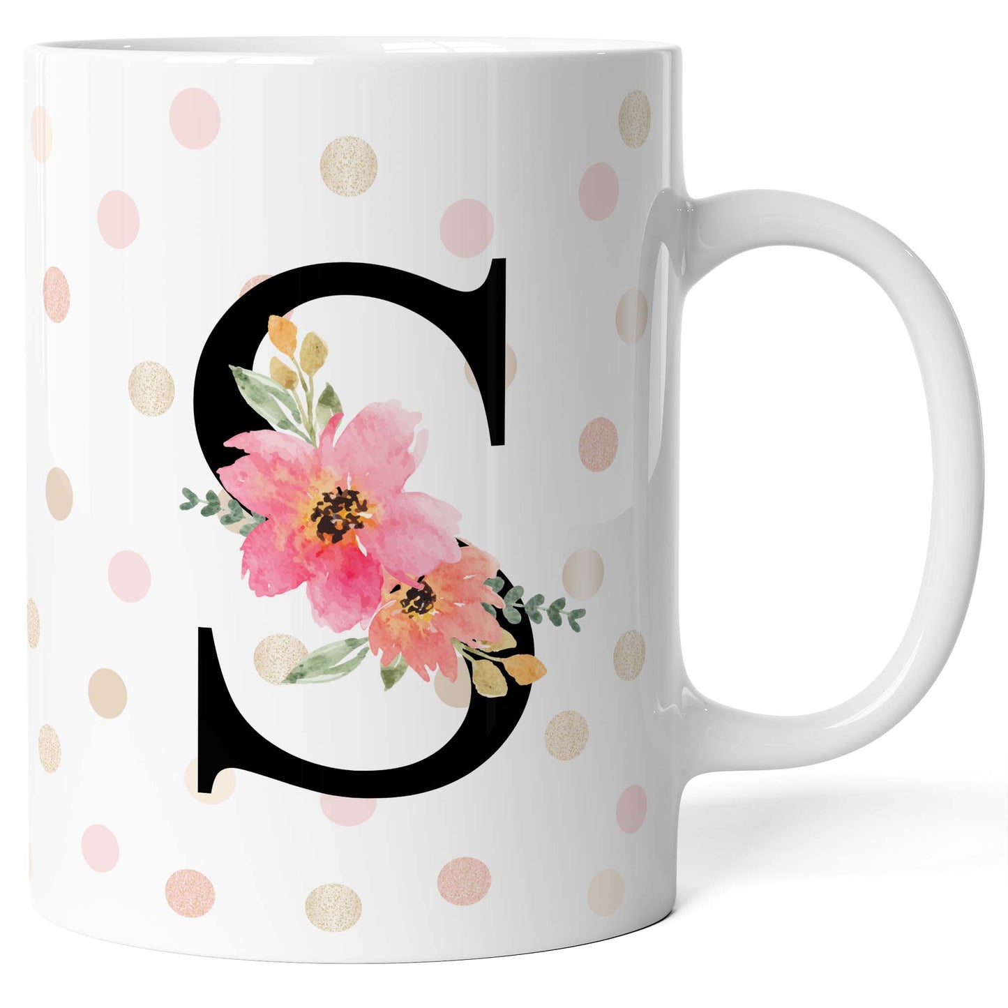 Tazza con Iniziale / Lettera Alfabeto (dalla A alla Z)