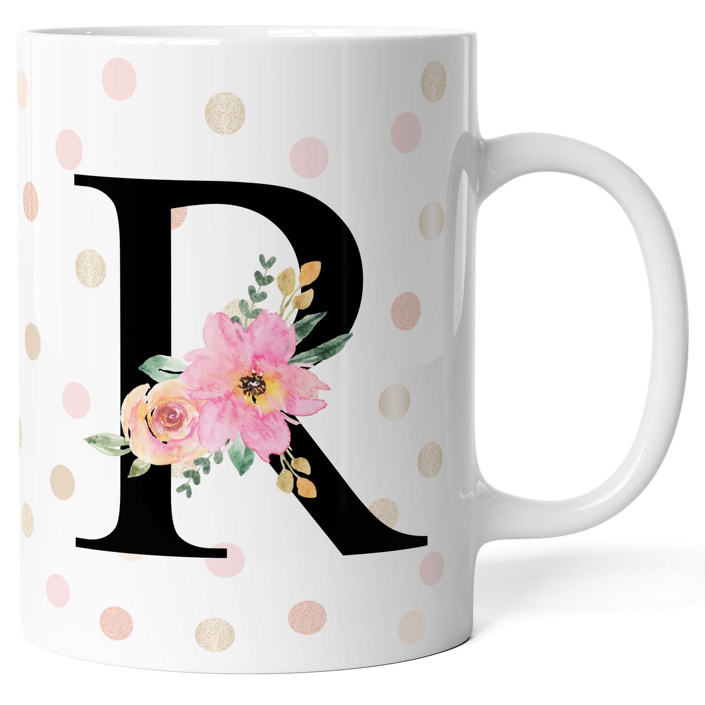 Tazza con Iniziale / Lettera Alfabeto (dalla A alla Z)