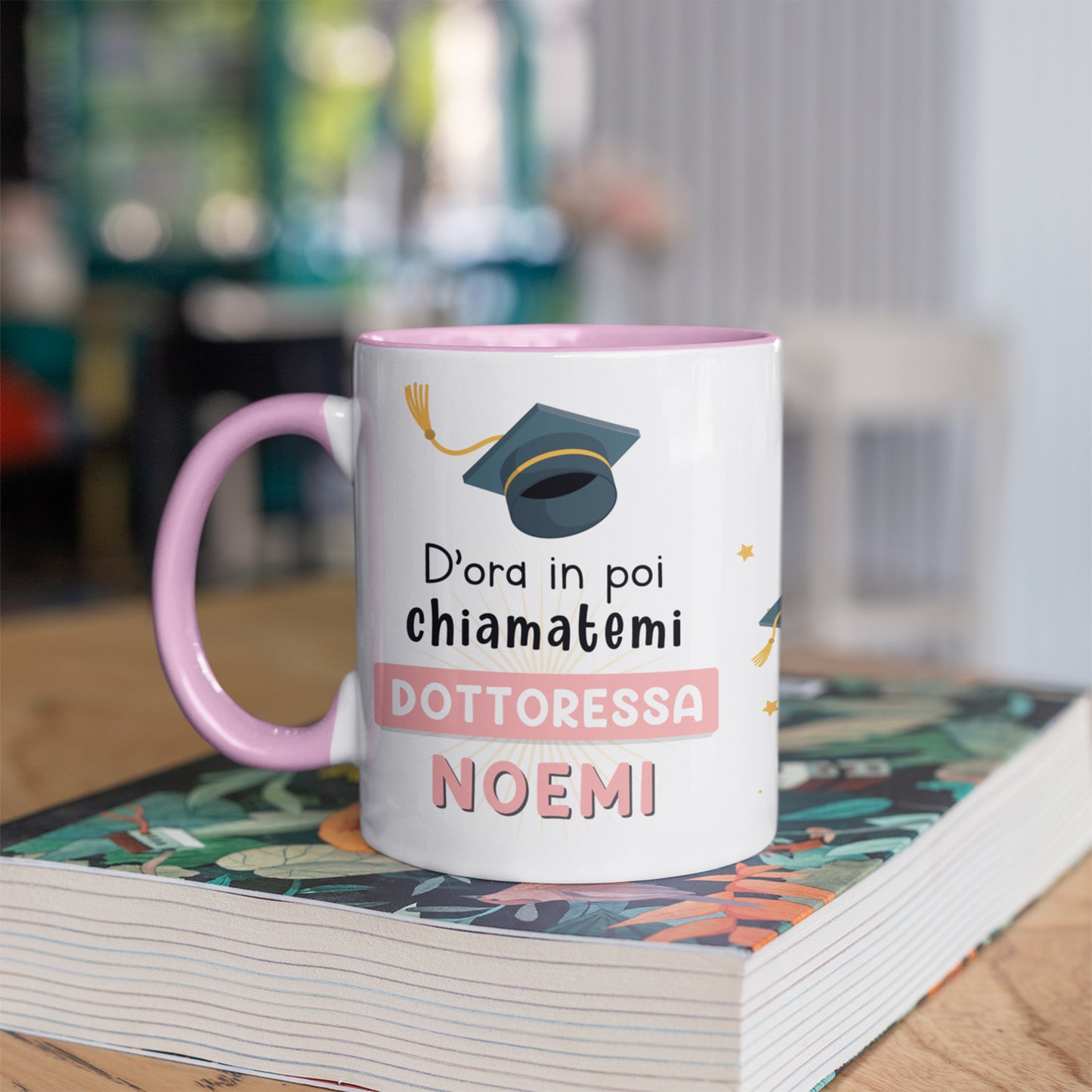 Tazza laurea personalizzata con nome Chiamatemi Dottore  / Dottoressa