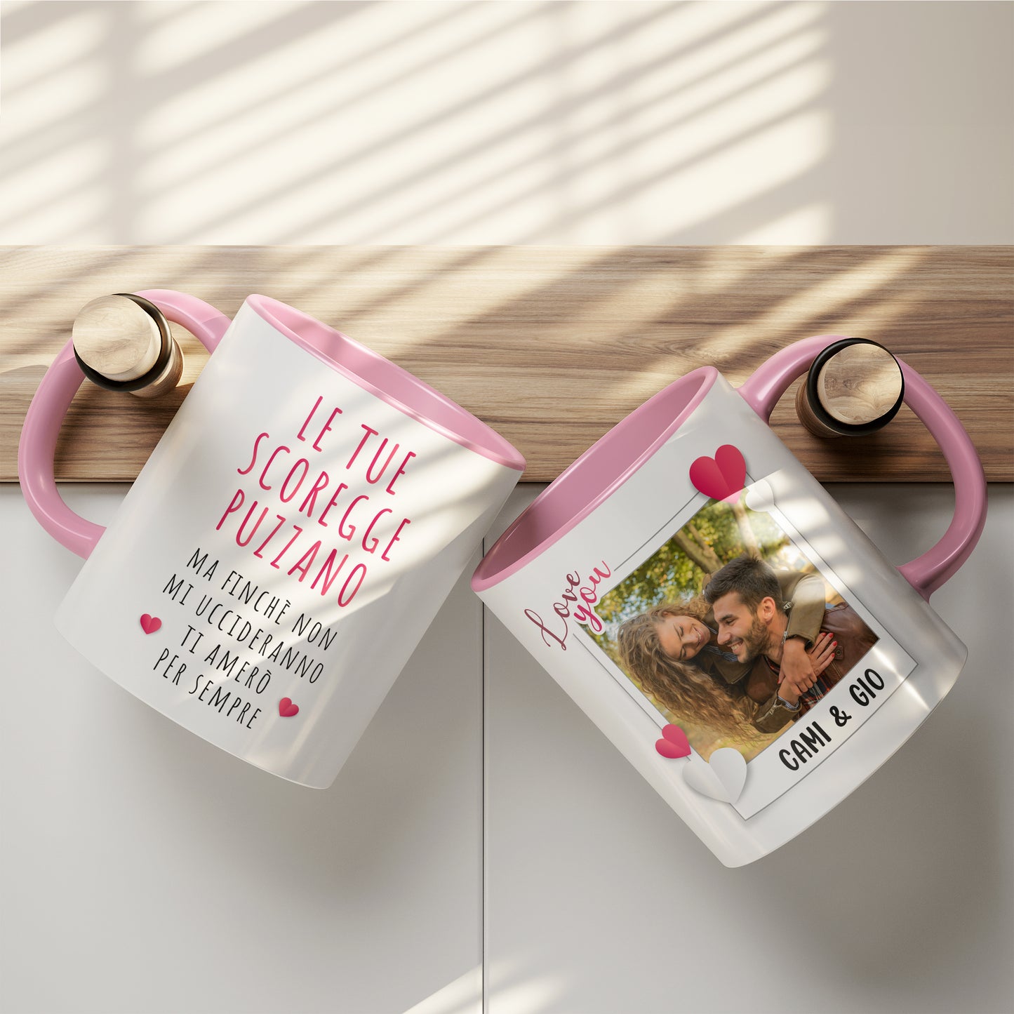 Tazza Personalizzata Le Tue Scoregge Puzzano