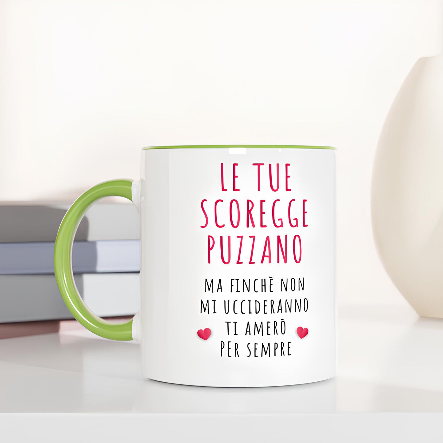 Tazza Personalizzata Le Tue Scoregge Puzzano