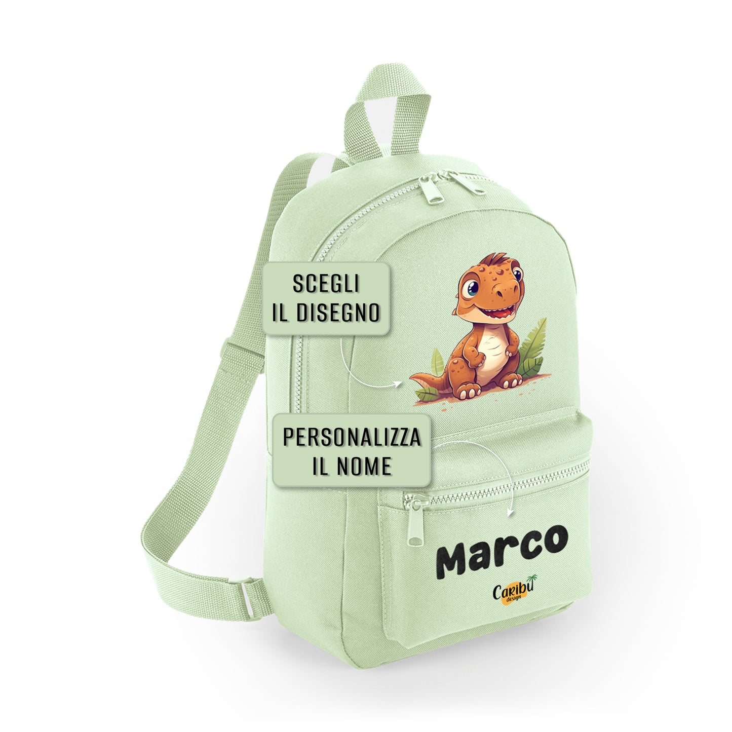 Zainetto da bambino/bambina personalizzato