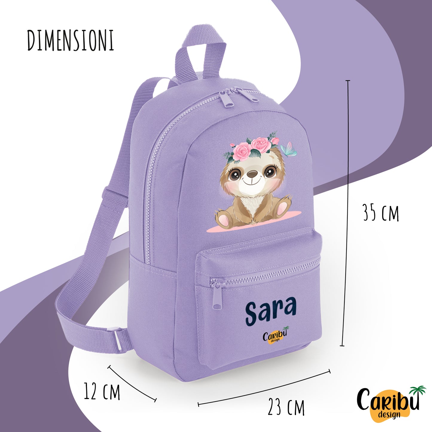Zainetto da bambino/bambina personalizzato